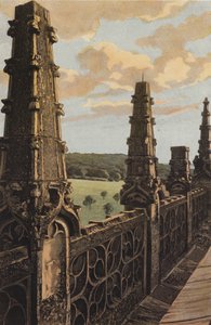 Le Bec-Hellouin, Pináculos de la Torre