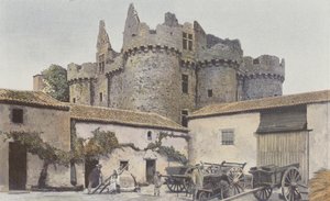 Le Breuil-sous-Argenton, Ruinas del Castillo de Beaupinay de French Photographer