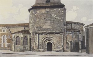 Le Mas-DAgenais, Iglesia, Fachada Sur de French Photographer