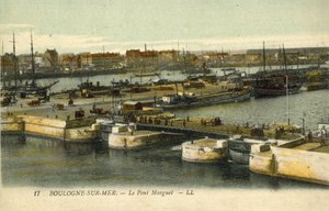 Le Pont Marguet, Boulogne-sur-Mer de French Photographer