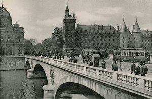 Le Pont au Change et le Palais de Justice de French Photographer