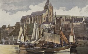 Le Treport, La iglesia y el puerto de French Photographer