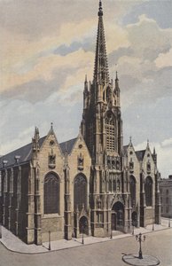 Lille, Fachada O de la Iglesia Saint-Maurice