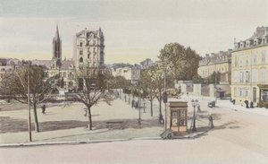 Limoges, Plaza Jourdan de French Photographer