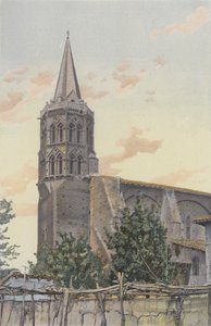 Lisle-DAlbi, Iglesia, Campanario, Lado este de French Photographer