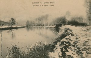 Longpre-les-Corps-Saints - las orillas del Somme en invierno de French Photographer