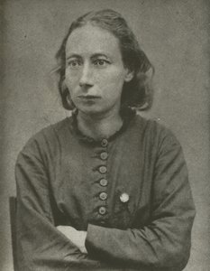 Louise Michel, Comuna de París (foto en blanco y negro)