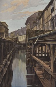 Louviers, Lavadero y casas de madera
