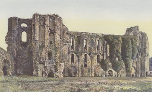 Maillezais, Antigua Abadía, Vista interior de las ruinas de la Iglesia de French Photographer