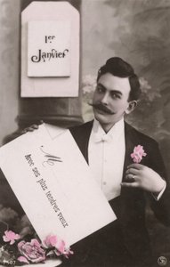Hombre con bigote de French Photographer