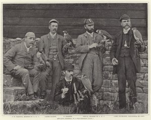 Miembros del Old Hawking Club de French Photographer