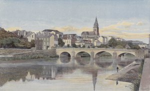 Mezieres, Puente de Arches y campanario de Mohon de French Photographer