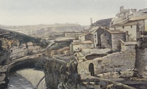 Minerve, Vista tomada al borde del Cesse de French Photographer