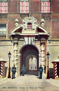 Mónaco, entrada al palacio