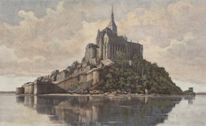 Mont Saint-Michel, Vista desde el S E