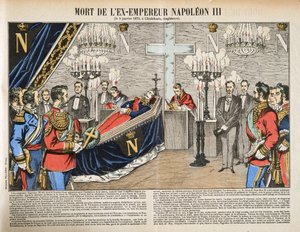Muerte del ex-emperador Napoleón III, de Histoire de la Troisième République, Vol. I, l