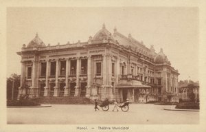Teatro Municipal, Hanoi, Indochina Francesa