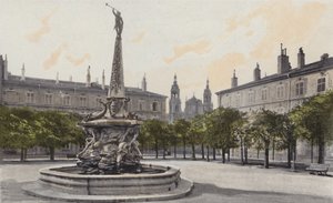 Nancy, Fuente y Plaza de la Alianza de French Photographer