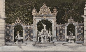 Nancy, Plaza Stanislas, Fuente de Neptuno