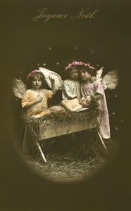 Tarjeta de Navidad de la Natividad