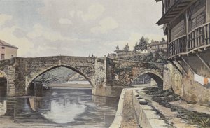 Nerac, Puente sobre la Baise de French Photographer