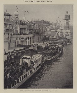 Inauguración de la Exposición Universal 1900, París de French Photographer
