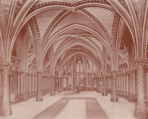 París: Cripta de la Sainte Chapelle de French Photographer