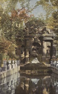 París, Fuente de Médicis en el jardín de Luxemburgo de French Photographer