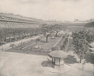 París: Jardín del Palais Royal de French Photographer
