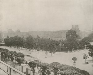 París: Jardín frente al Palacio de las Tullerías de French Photographer