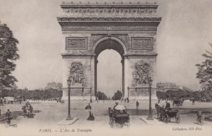 París, El Arco de Triunfo de French Photographer
