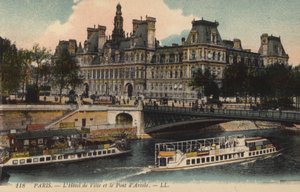 París, El Ayuntamiento, El Puente de Arcole de French Photographer