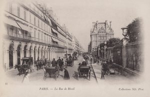 París, La Rue de Rivoli de French Photographer