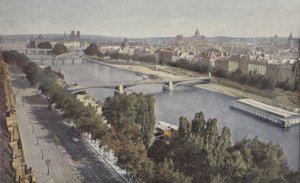 París, El Sena, Vista desde el Pabellón de Flora de French Photographer
