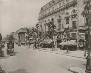 París: Teatro de la Renaissance y Porte St Martin de French Photographer