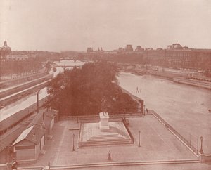 París: Vista Hacia el Oeste desde el Pont Neuf