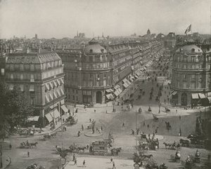 París: Vista de la Avenida de la Ópera de French Photographer
