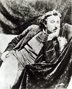 Paul Gauguin (1848-1903) (fotografía en blanco y negro) de French Photographer