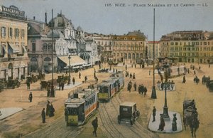 Place Massena y el casino, Niza de French Photographer