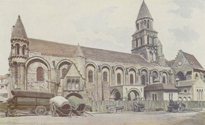Poitiers, Iglesia Notre-Dame-la-Grande, Fachada lateral S de French Photographer