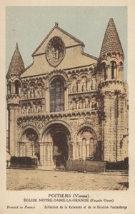 Poitiers, Iglesia Notre Dame La Grande