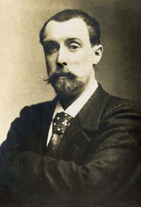 Retrato de Alphonse Allais (1854-1905), periodista, comediante y poeta francés. de French Photographer