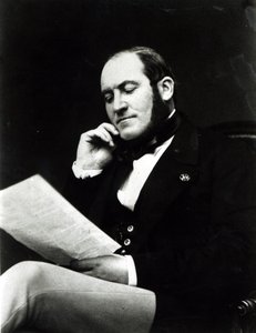 Retrato del Barón Georges Eugene Haussmann (1809-91), siglo XIX de French Photographer