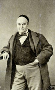 Retrato de Charles Augustin Sainte Beuve (1804 - 1869) (Sainte-Beuve), escritor, periodista y crítico literario de French Photographer
