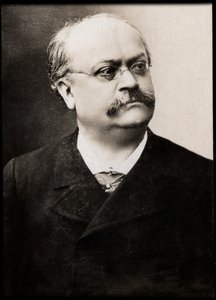 Retrato de Charles Lecocq (1832-1918), compositor musical francés de French Photographer