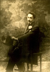 Retrato del Conde Robert de Montesquiou de French Photographer