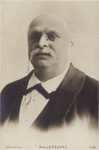 Retrato de Emile Waldteufel de French Photographer