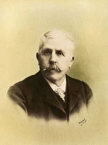 Retrato de Georges Berger (1834-1910), ingeniero de minas, político francés. de French Photographer