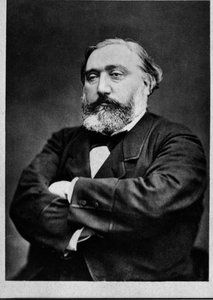 Retrato de Leon Gambetta (1838-1882), estadista francés de French Photographer