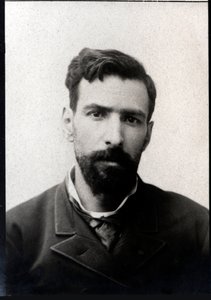 Retrato de Pietro Paolo Savorgnan di Brazza (1852-1905), explorador franco-italiano de French Photographer